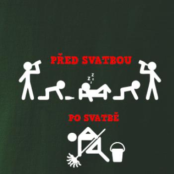 Před a po - svatba párty Před a po - svatba párty