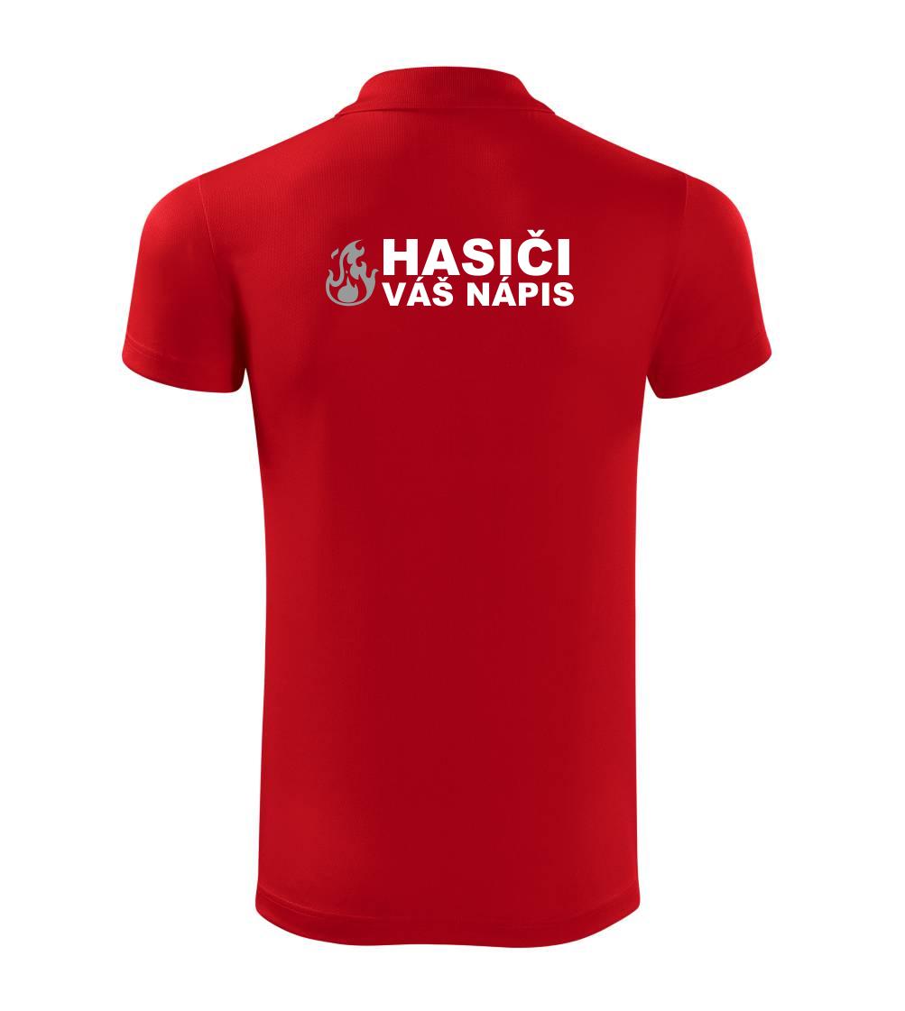 Hasiči REFLEXNÍ (oheň, Firesport, název sboru - vlastní nápis) - Polokošile Victory sportovní (dresovina)