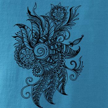 Tetování ornament kytka