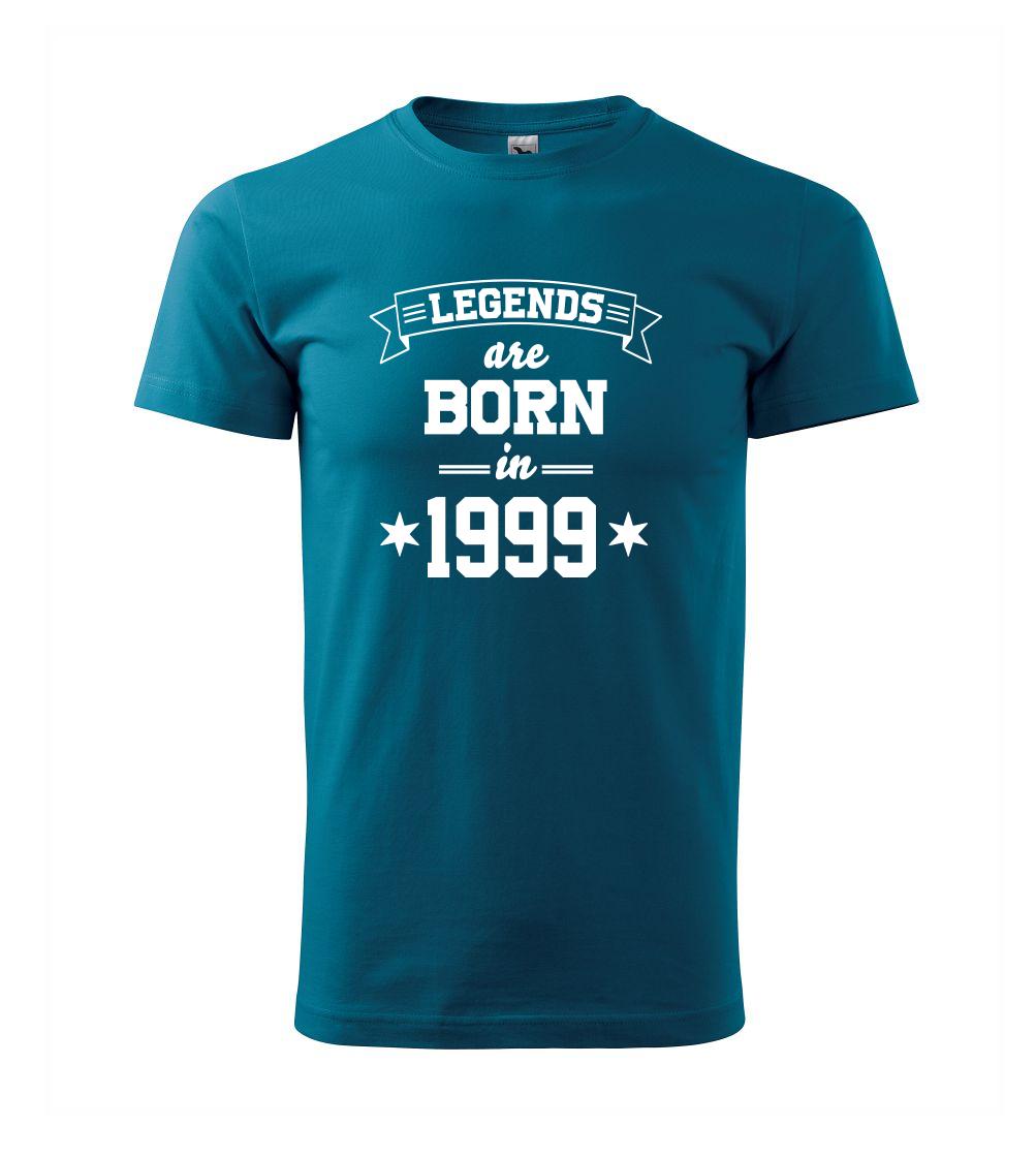 Legends are born in 1999 - Triko Basic Extra velké