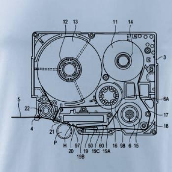 Nákres kotoučový přehrávač