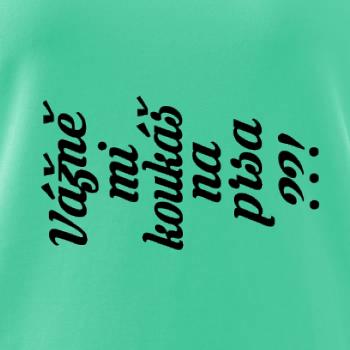 Vážně mi koukáš na prsa?