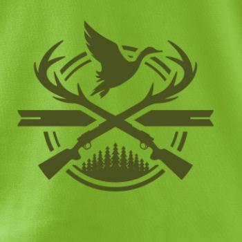 Lovec a kachny - zelený