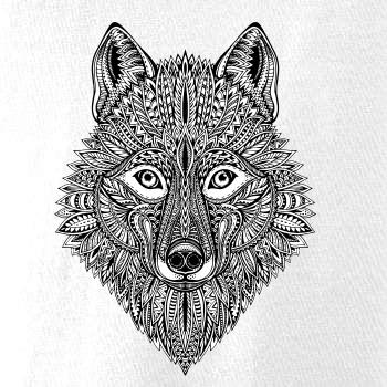 Vlk kreslený