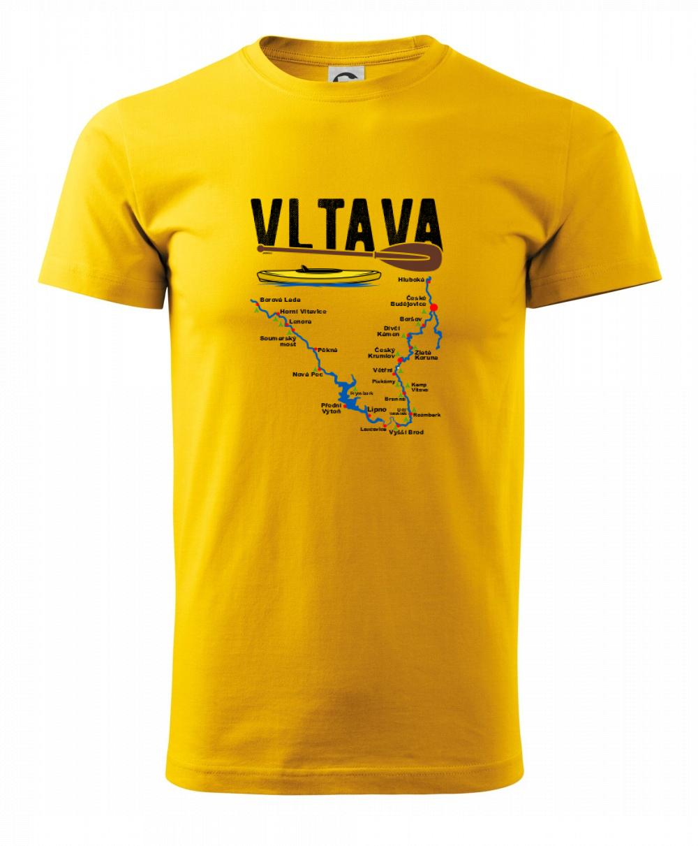 Mapa řeky Vltavy Mapa řeky Vltavy