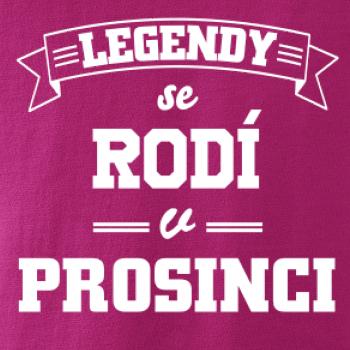 Legendy se rodí v prosinci
