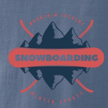 Snowboarding hory extreme