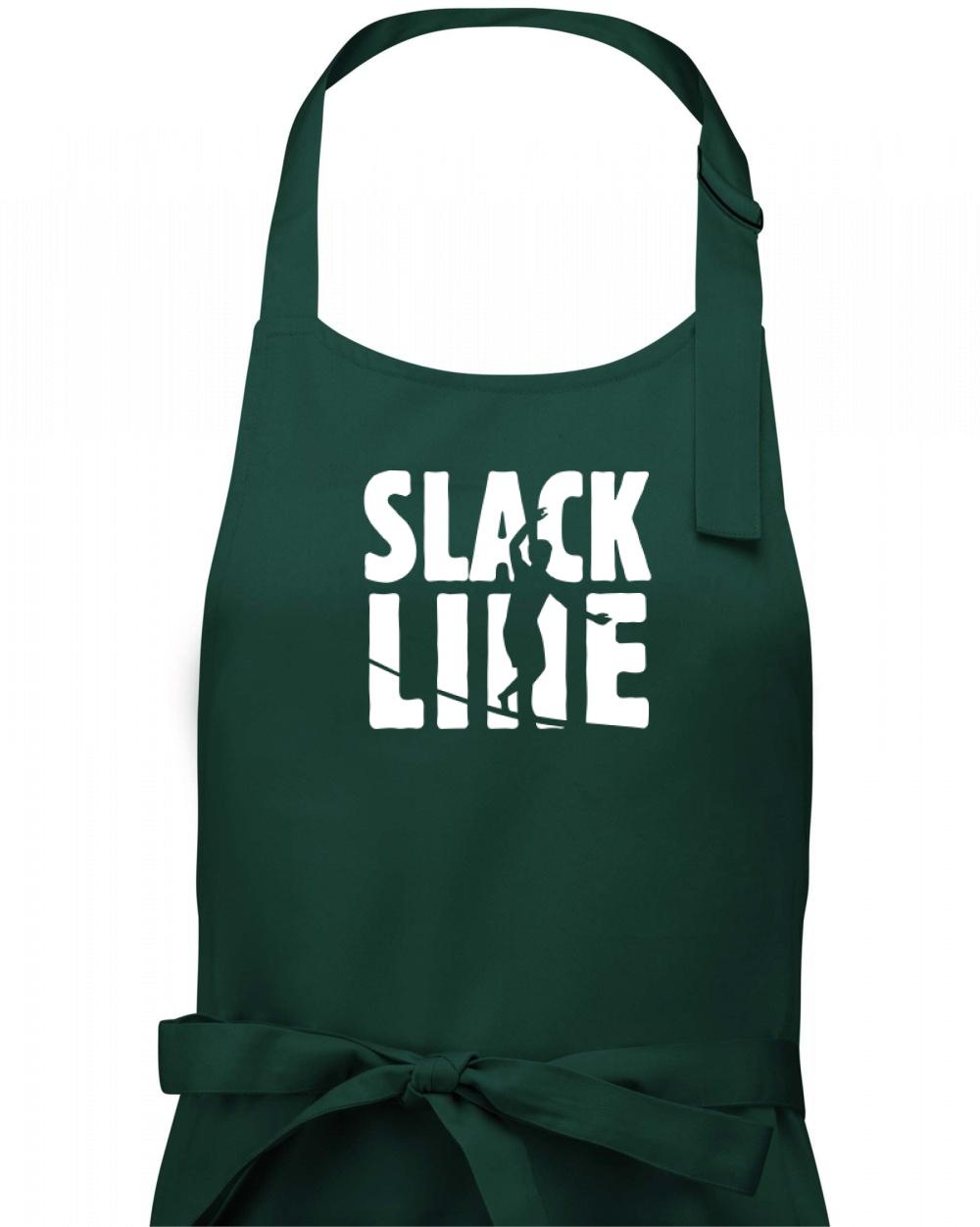 Slackline nápis - Zástěra na vaření