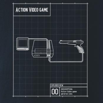 Nákres videohra se zbraní