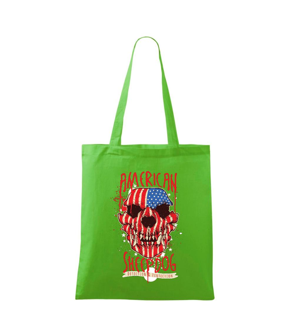 American Sheepdog - lebka