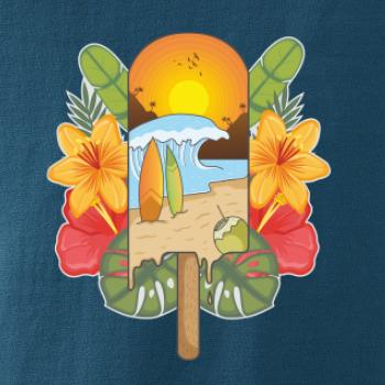 Léto, nanuk, moře, pláž