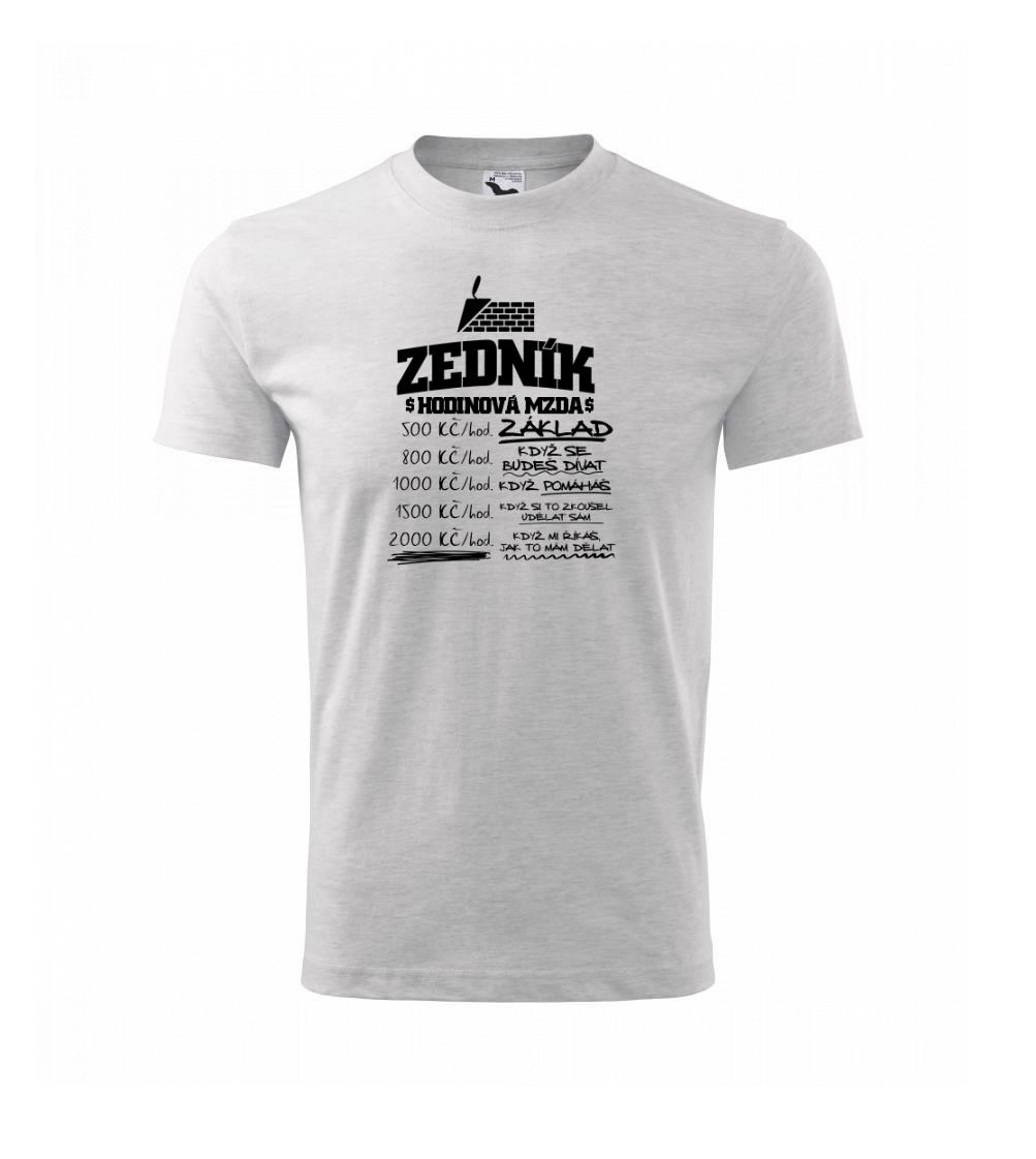 Hodinová mzda zedník Hodinová mzda zedník