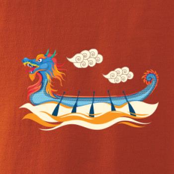 Dračí loď plameny