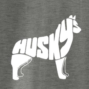 Husky - text v těle