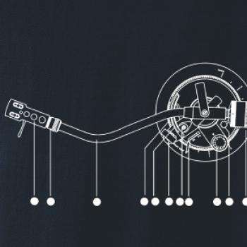 Nákres rameno gramofonu