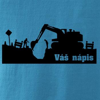 Zemní práce - silueta (váš text)