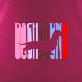 Jezevčík Rozteklý nápis