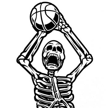 Basketbal kostra Basketbal kostra