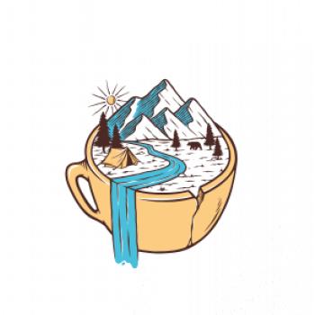 Hrnek plný výletování