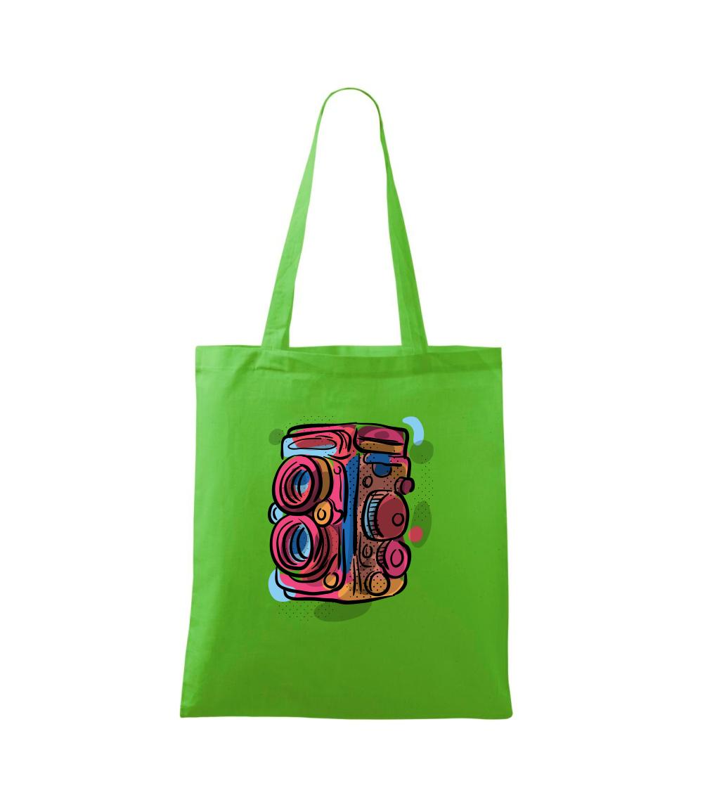 Foťák barevný - dvě čočky