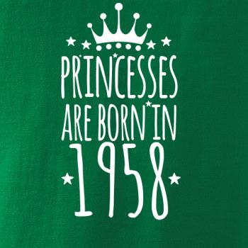 Princesses are born in 1958