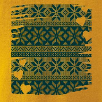 Vánoční vzor v rámečku