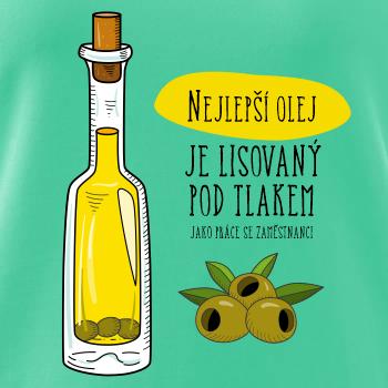 Nejlepší olej je lisovaný pod tlakem