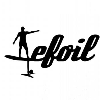 Efoil logo psací
