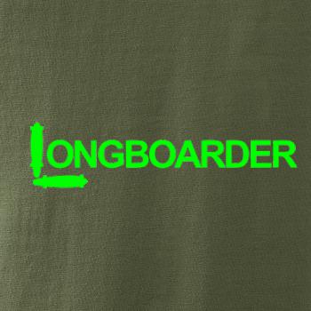 Longboarder nápis Longboarder nápis