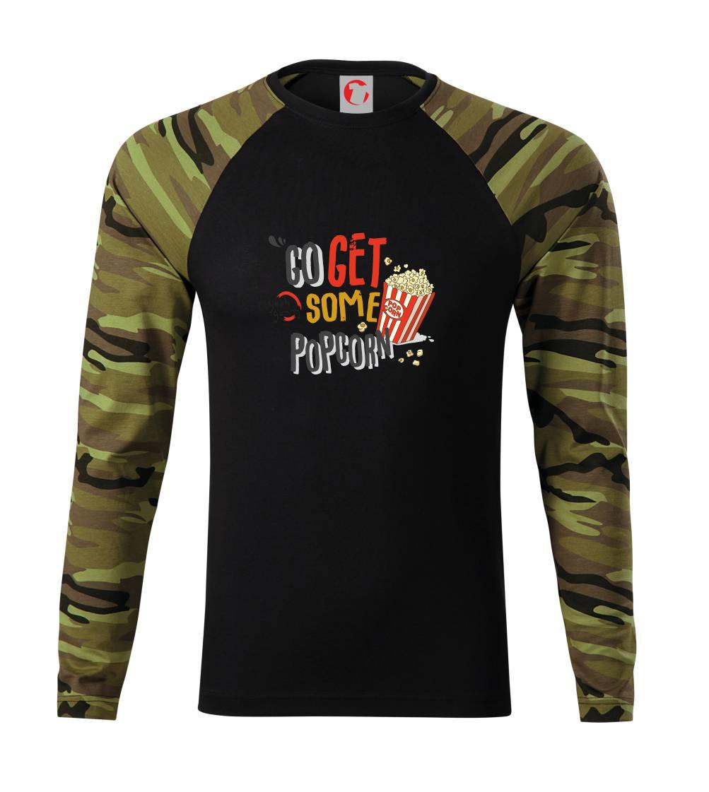 Go get some popcorn - Camouflage LS