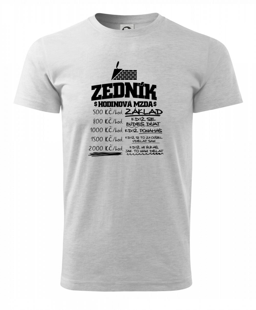 Hodinová mzda zedník Hodinová mzda zedník