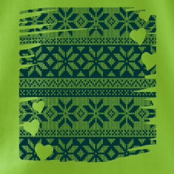 Vánoční vzor v rámečku