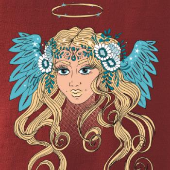 Anděl malovaný - žena (Pecka design)
