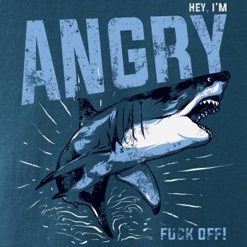 Shark angry