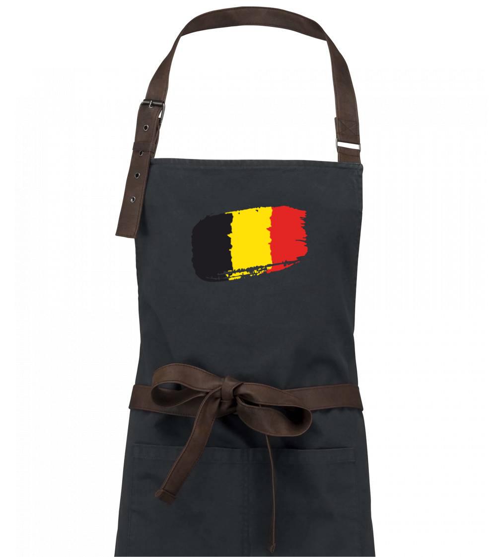 Belgie vlajka - Zástěra Vintage
