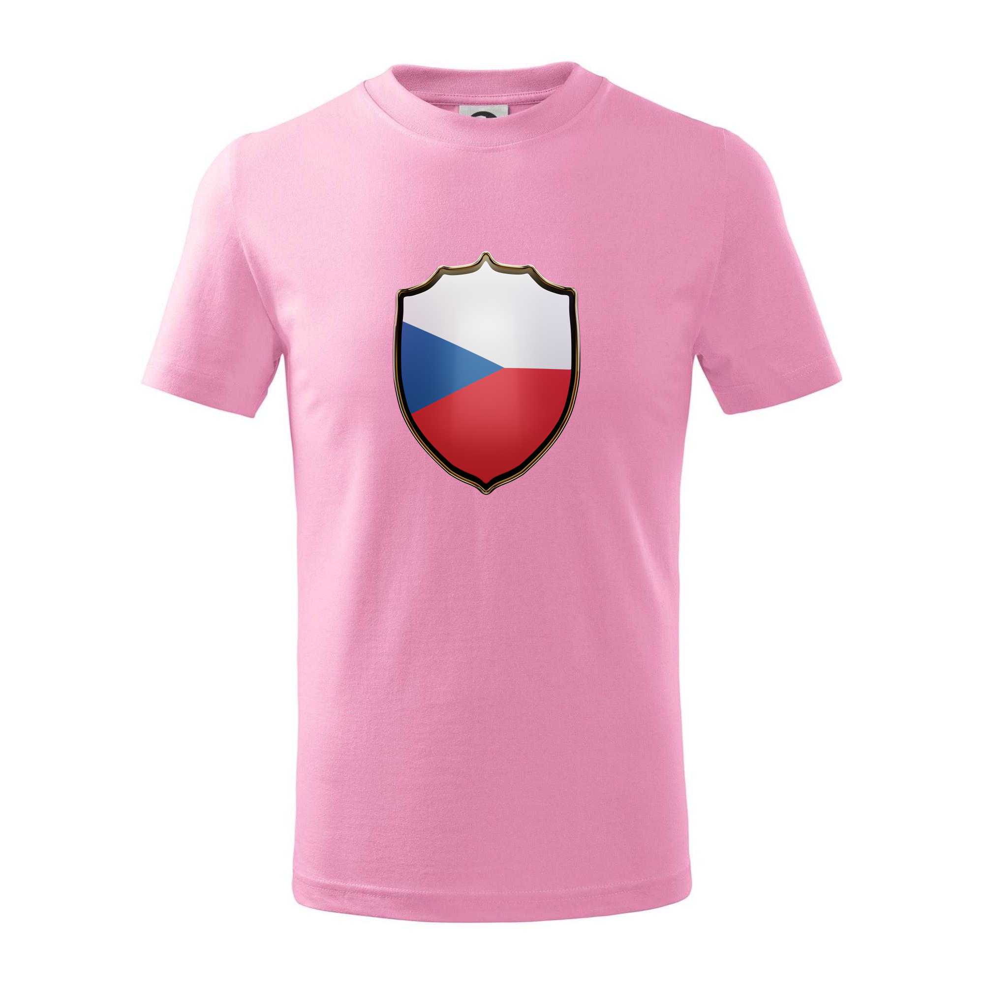 Česká vlajka erb - Triko dětské basic
