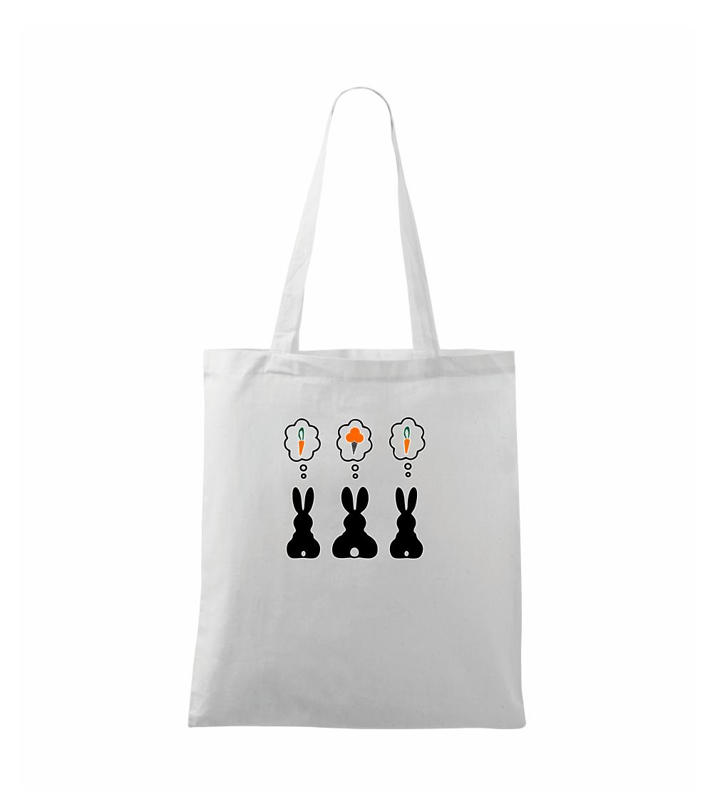 Králici přemýšlí, co by sežrali