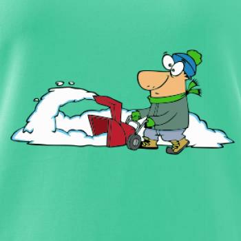 Frézování sněhu kreslené