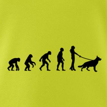Evoluce pes Německý ovčák (muž-žena)