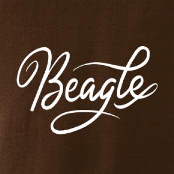Beagle - nápis okrasný
