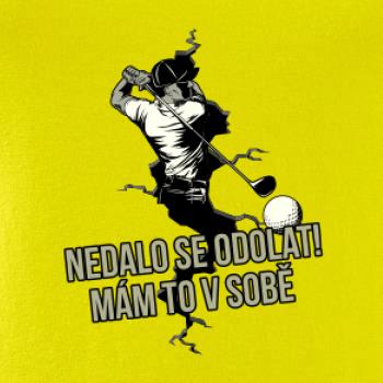 Nedalo se odolat, mám to v sobě golf