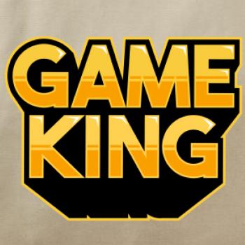Game king - nápis velký
