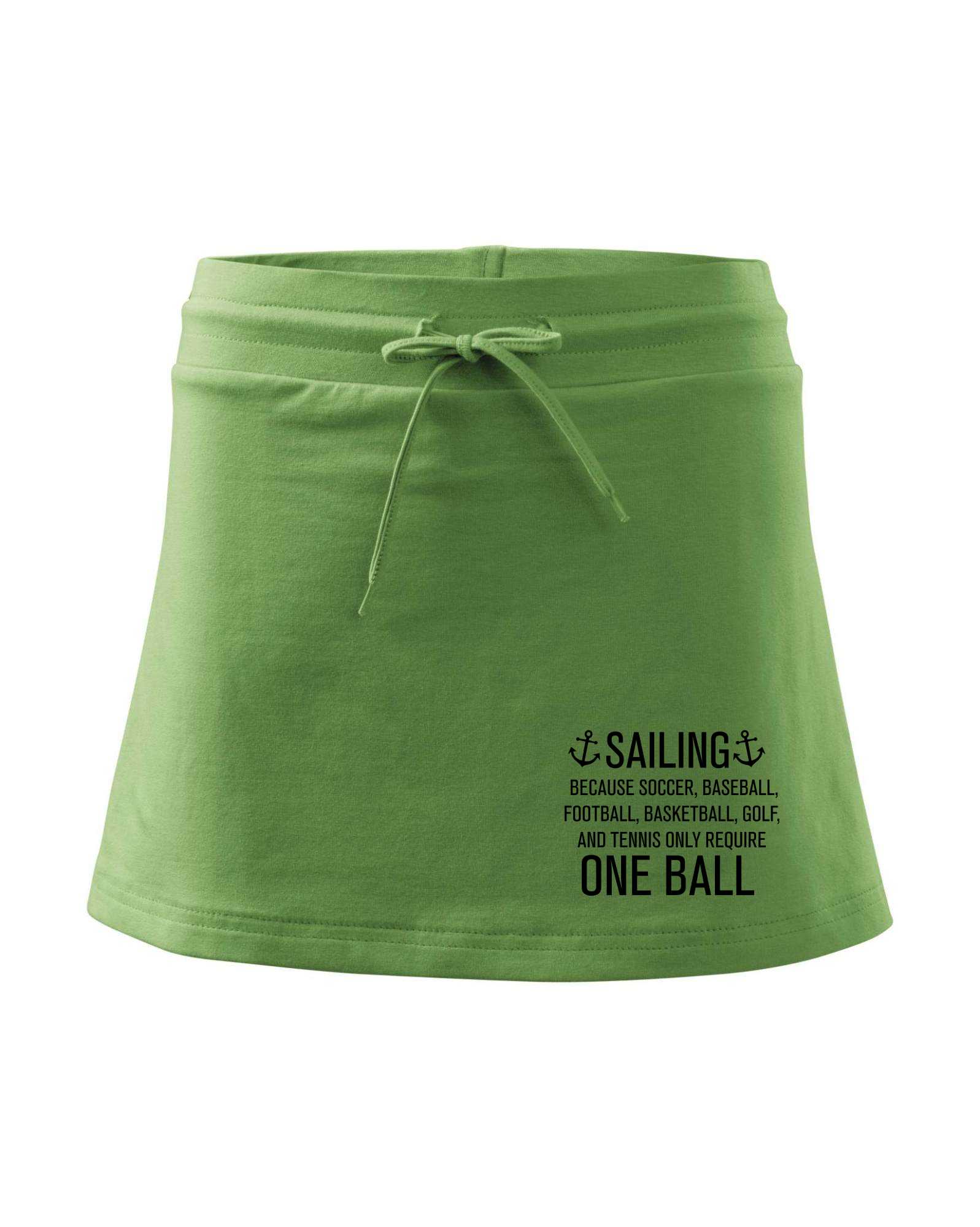 Sailing beacause one ball - Sportovní sukně - two in one