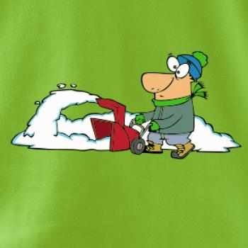 Frézování sněhu kreslené