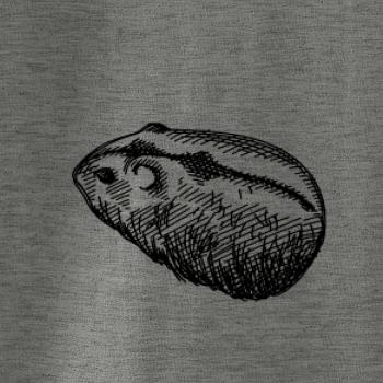 Tužkou kreslený Křeček 