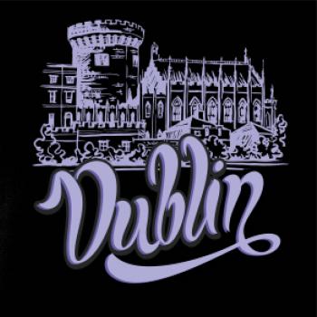Dublin Ireland Lettering