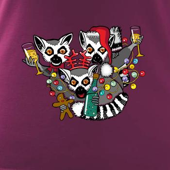 Vánoční Lemurové (Pecka design)