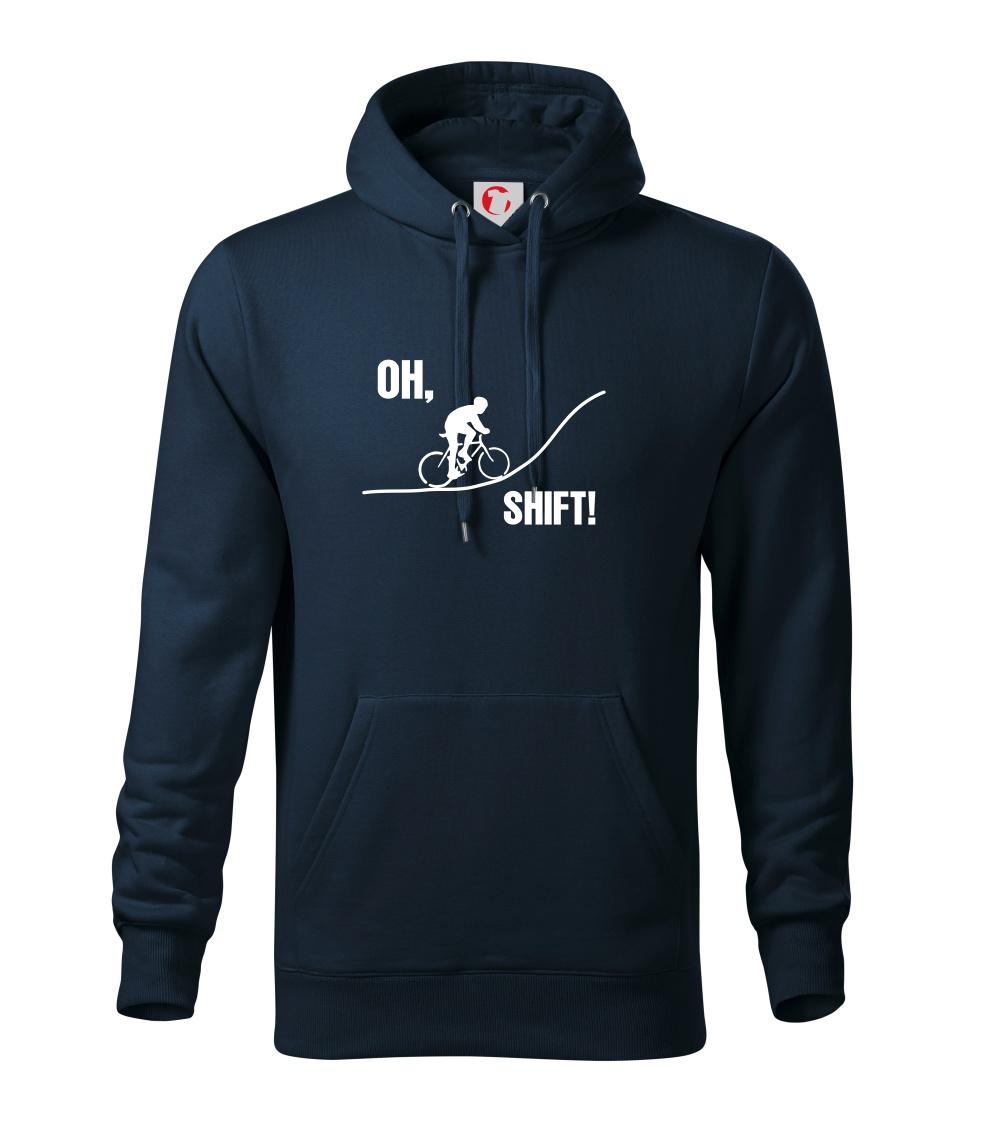 Oh shift - Mikina s kapucí hooded sweater