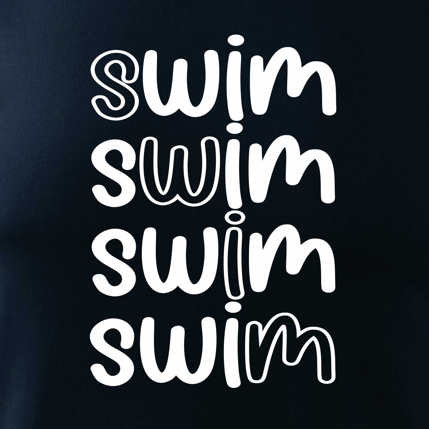 Swim nápis - Mikina Essential dětská