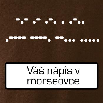 Morseovka - váš nápis